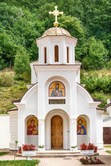 Naklejka premium Beocin, Serbia July 22, 2017: The Beocin monastery is a Serbian Orthodox monastery, located just outside Beočin, on Fruška Gora mountain in the northern Serbian province of Vojvodina.