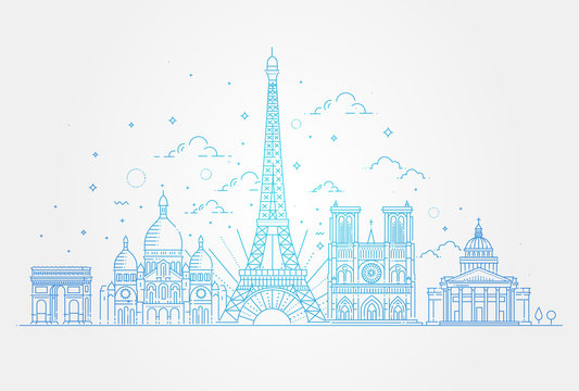 Architectural landmarks of Paris