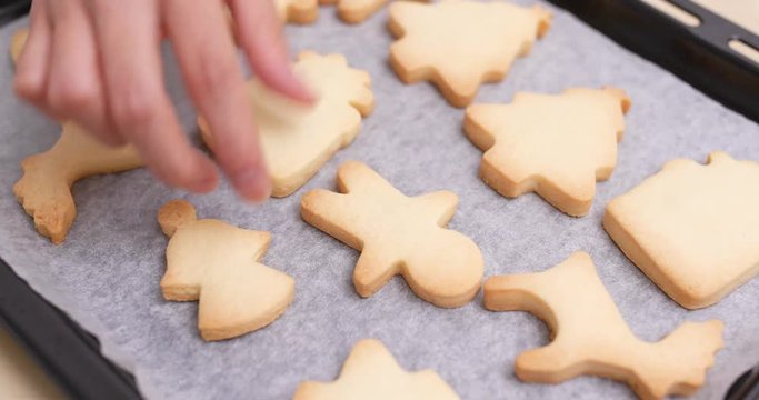 Homemade Christmas cookies