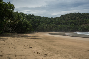 Quiet beach in Puerto Princesa, Philippines