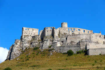 Fototapeta na wymiar Ruins of Spis Castle (Spissky hrad), Slovakia