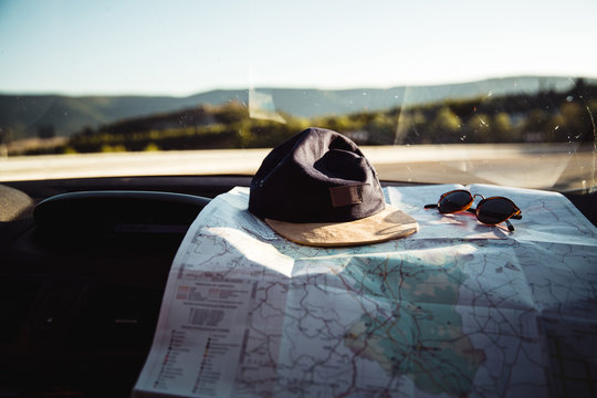 Cap and map on dashboard