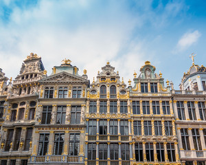ancient buildings at Brussels, Belgium