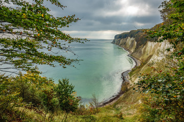 Die Ostseek&uuml;ste auf der Insel R&uuml;gen im Herbst