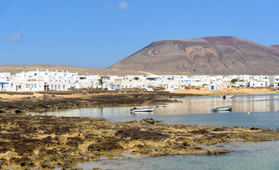 Caleta de Sebo, La Graciosa island, Canary Islands, Spain - 177782607