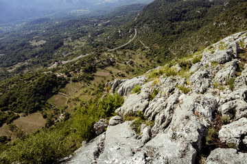 beautiful view of the mountains in summer, Montenegro