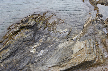 Costa Brava parte norte durante el invierno en Girona Cataluña España
