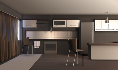Studio Apartment Kitchen Design