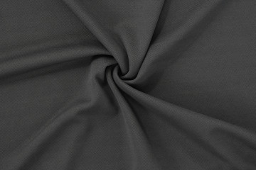 Glay jersey polyester fabric texture background, sports wear background.