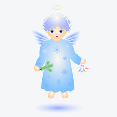 Small angel on Cristmas