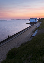 The Watch House at Lepe Beach in Hampshire.