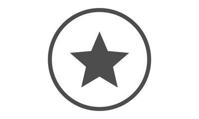 Star Icon Website Element Sign or Icon Design For UI, UX, interface, banner, info graphic