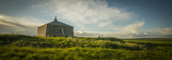 St Aldhelm's Chapel near Swanage in Dorset.