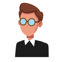 Teacher with blackboard icon vector illustration graphic design