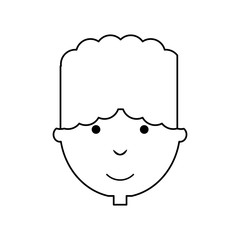 man face  vector illustration