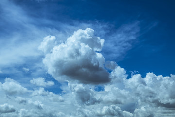 Fototapeta premium Wolken, Wolkenstruktur am Himmel