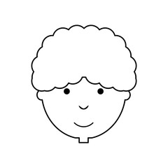 man face  vector illustration