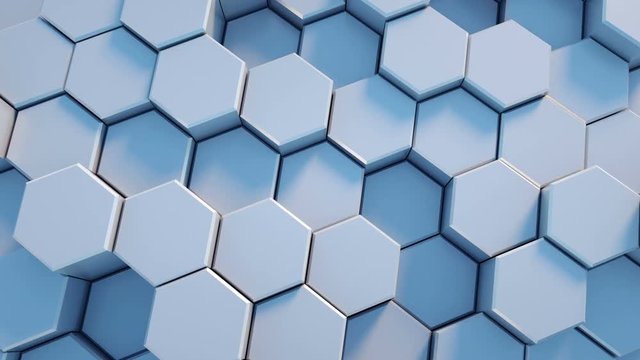 Abstract honeycomb background