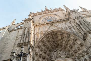 Doorway of Seville cathedral