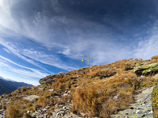 Fototapeta premium trekking in Calimani mountains, Romania
