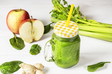 spinach cocktail, smoothie