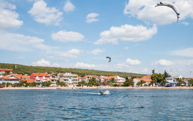 Kiting in Croatia