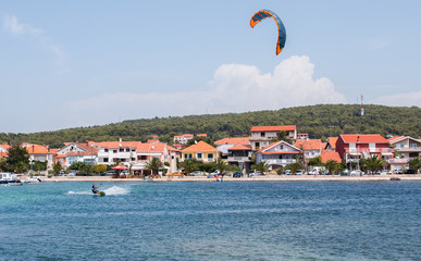 Kiting in Croatia