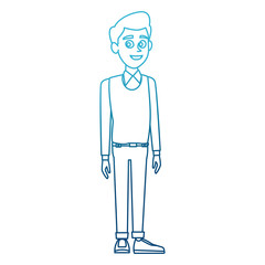 School teacher cartoon icon vector illustration graphic design