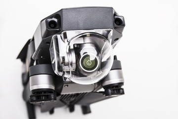  Camera lens as a detail of drone.