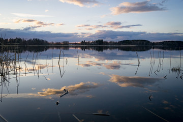 A calm lake