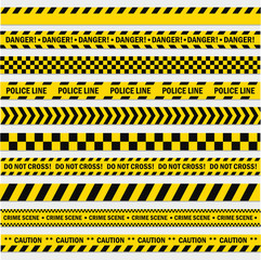 Black and yellow stripes