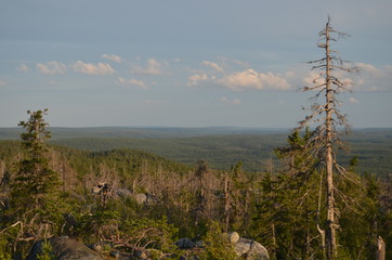 view from the mountain