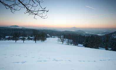 Winter panorama