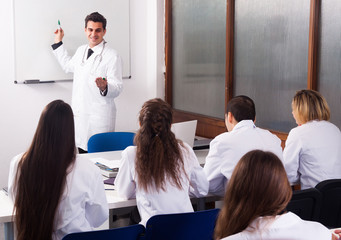 Medical students sitting in audience