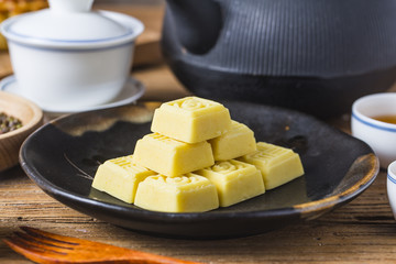 Mung bean cake, a specialty of China