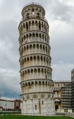 Fototapeta na wymiar Leaning Tower, Pisa, Italy