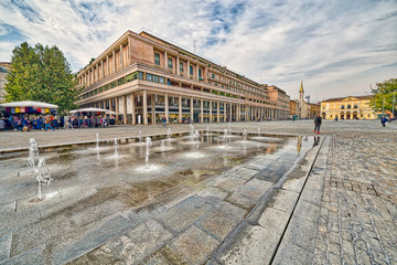square in Reggio Emilia
