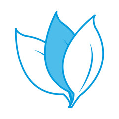 Leaf isolated symbol icon vector illustration graphic design