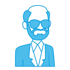 School teacher cartoon icon vector illustration graphic design