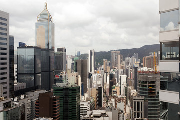 A view of cityscape in Hong Kong, China