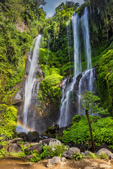 Sekumpul Waterfall in summer