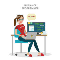 Isolated freelance programmer.