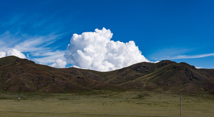 Wolken in der Mongolei © Alex