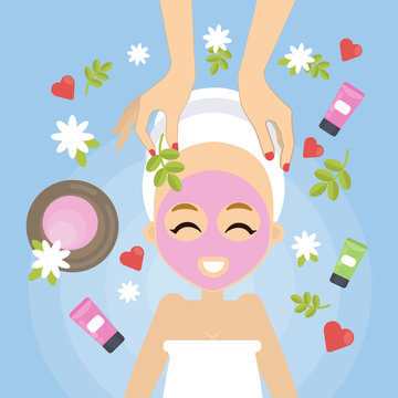Spa Day Cartoon Images – Browse 1,501 Stock Photos, Vectors, and Video |  Adobe Stock