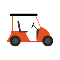 golf cart icon image vector illustration design 