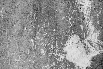 Obraz premium Wall fragment with scratches and cracks