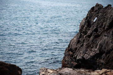 rocks on north italy d
