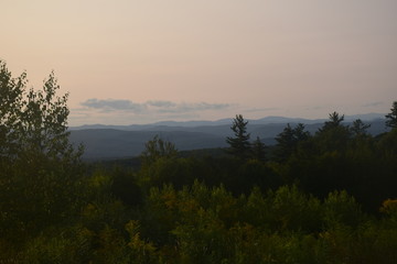 Sunset In New Hampshire