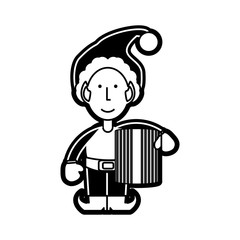 Santa helper icon