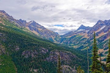 Fototapeta na wymiar Washington Pass, North Cascades
